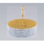  Glass Mosaic gold basin	